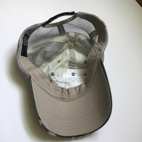 New Quarantine Survivor Baseball Cap Trucker Hat Embroidered Gray White - Picture 5 of 7